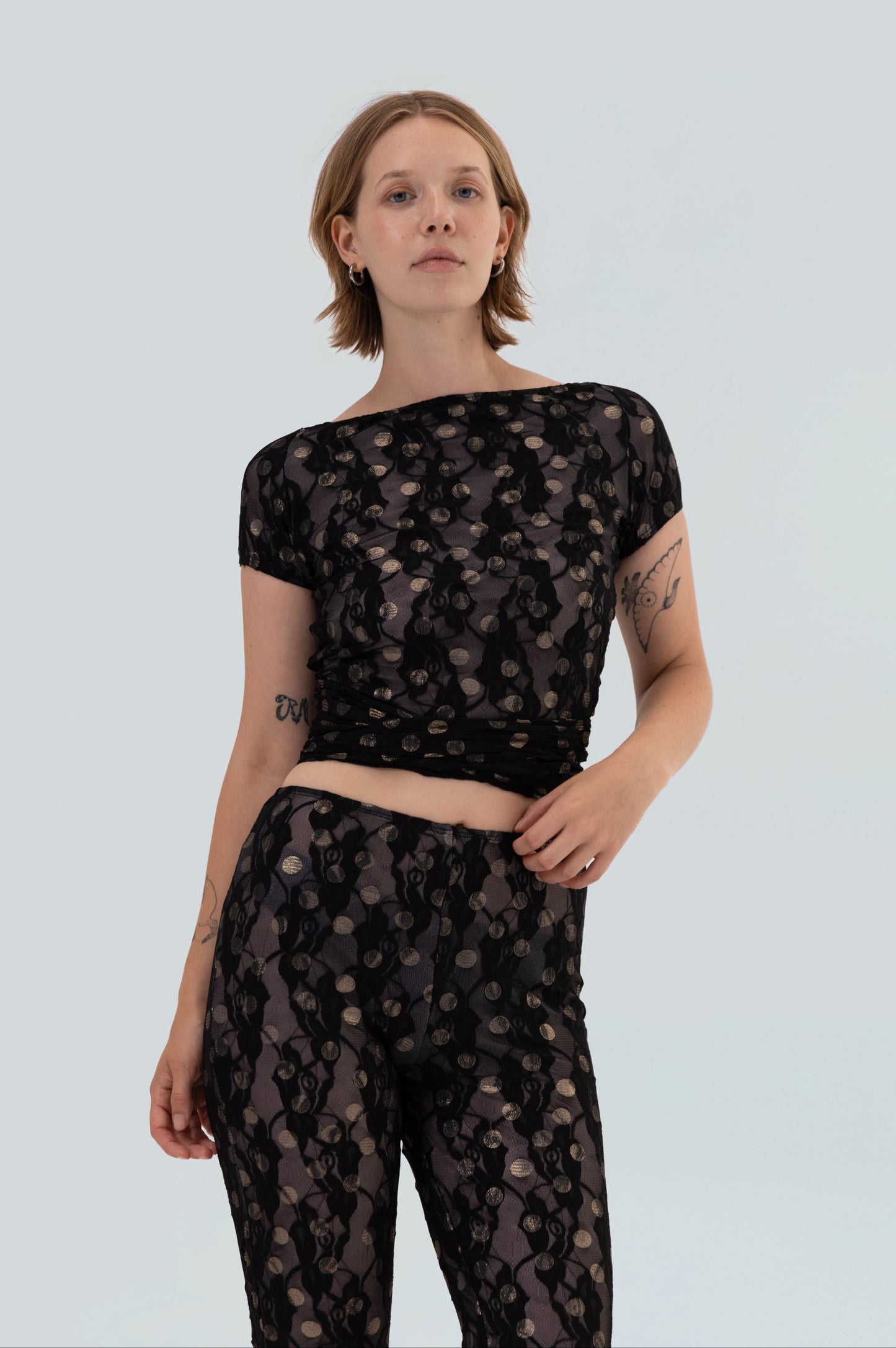 DORIS WRAPPED BLOUSE