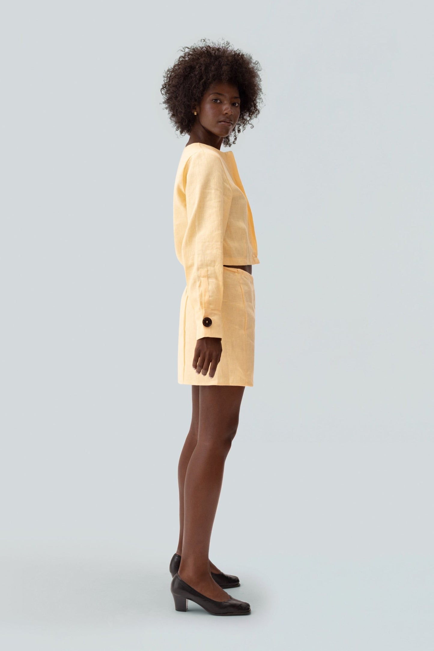 LINEN WRAPPED SHORTS