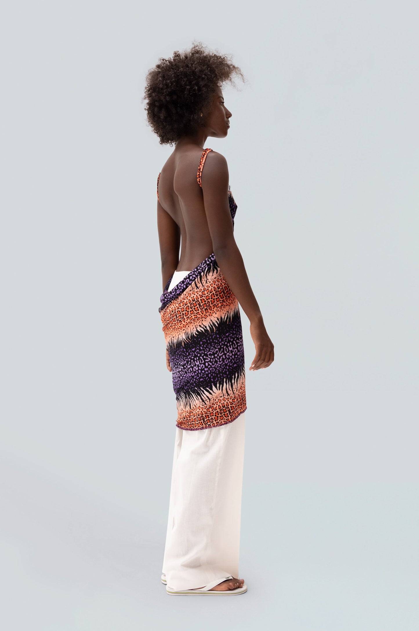 WRAPPED BADE DRESS
