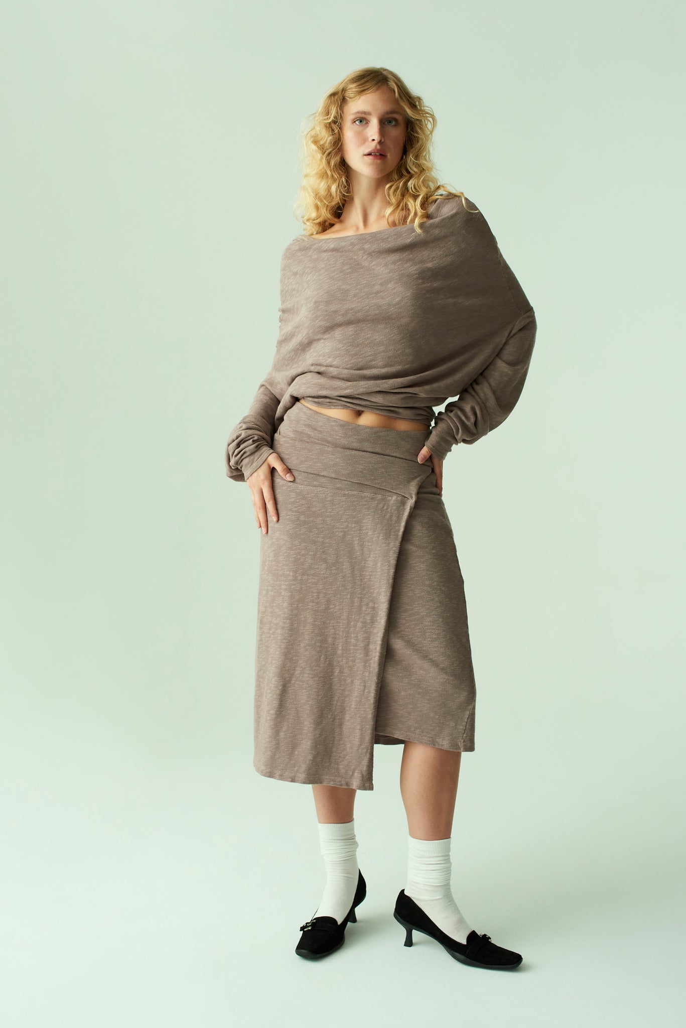 WRAPPED SKIRT