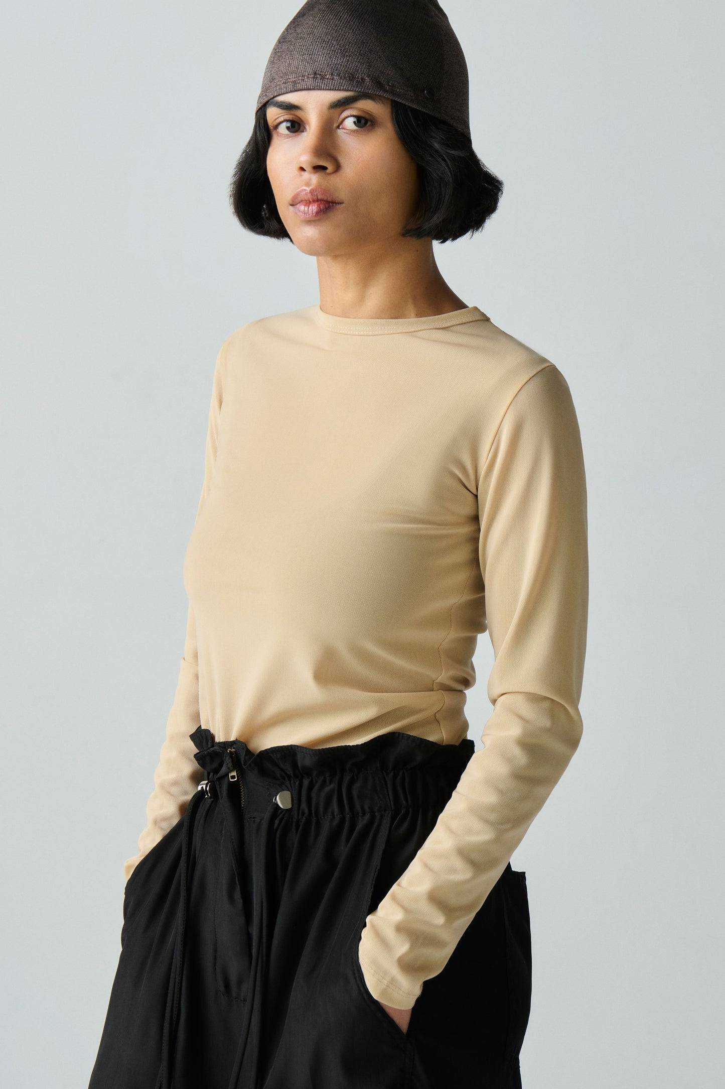 GRACE MESH LONGSLEEVE