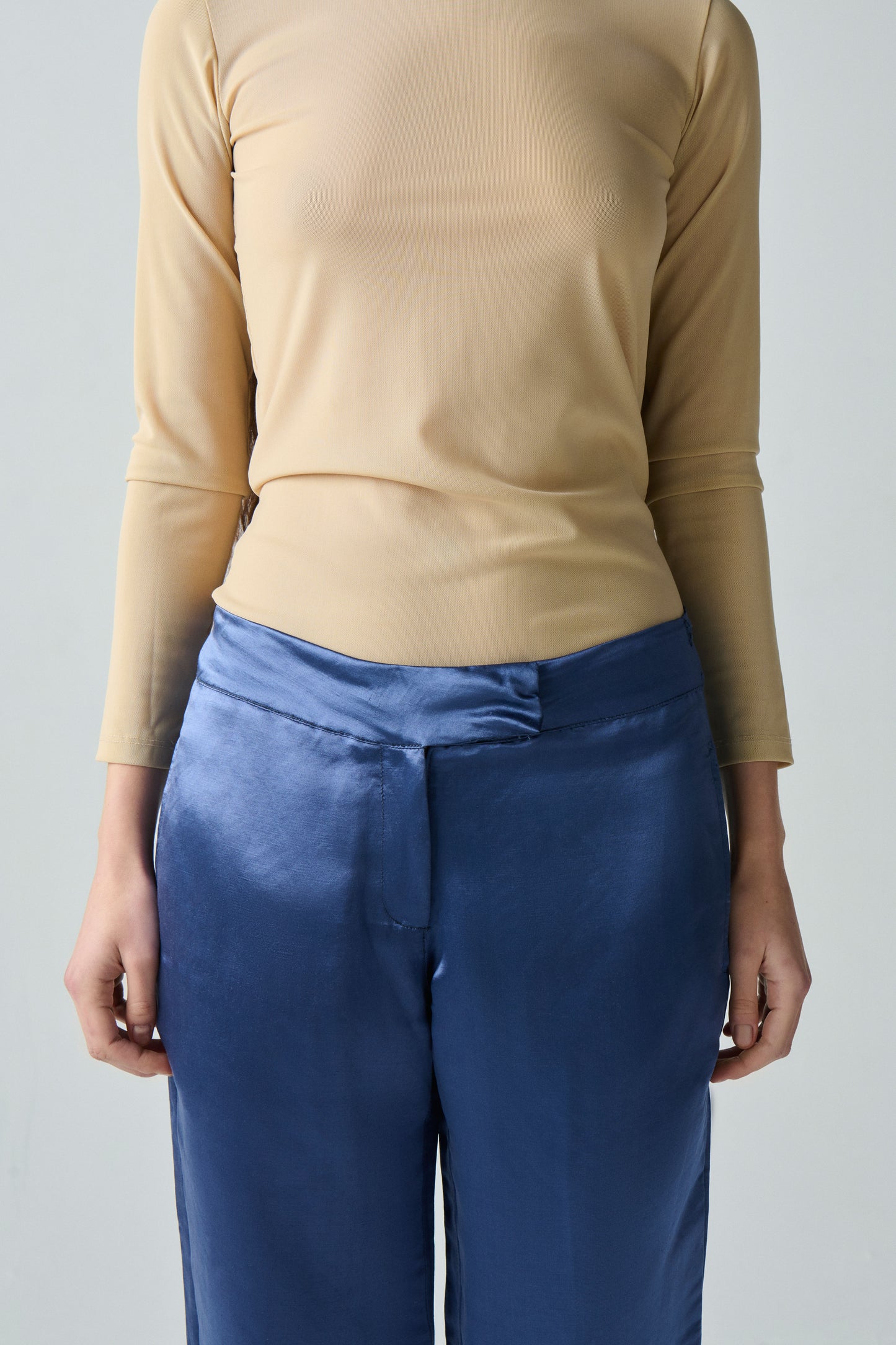 SILK WRAPPED PANTS