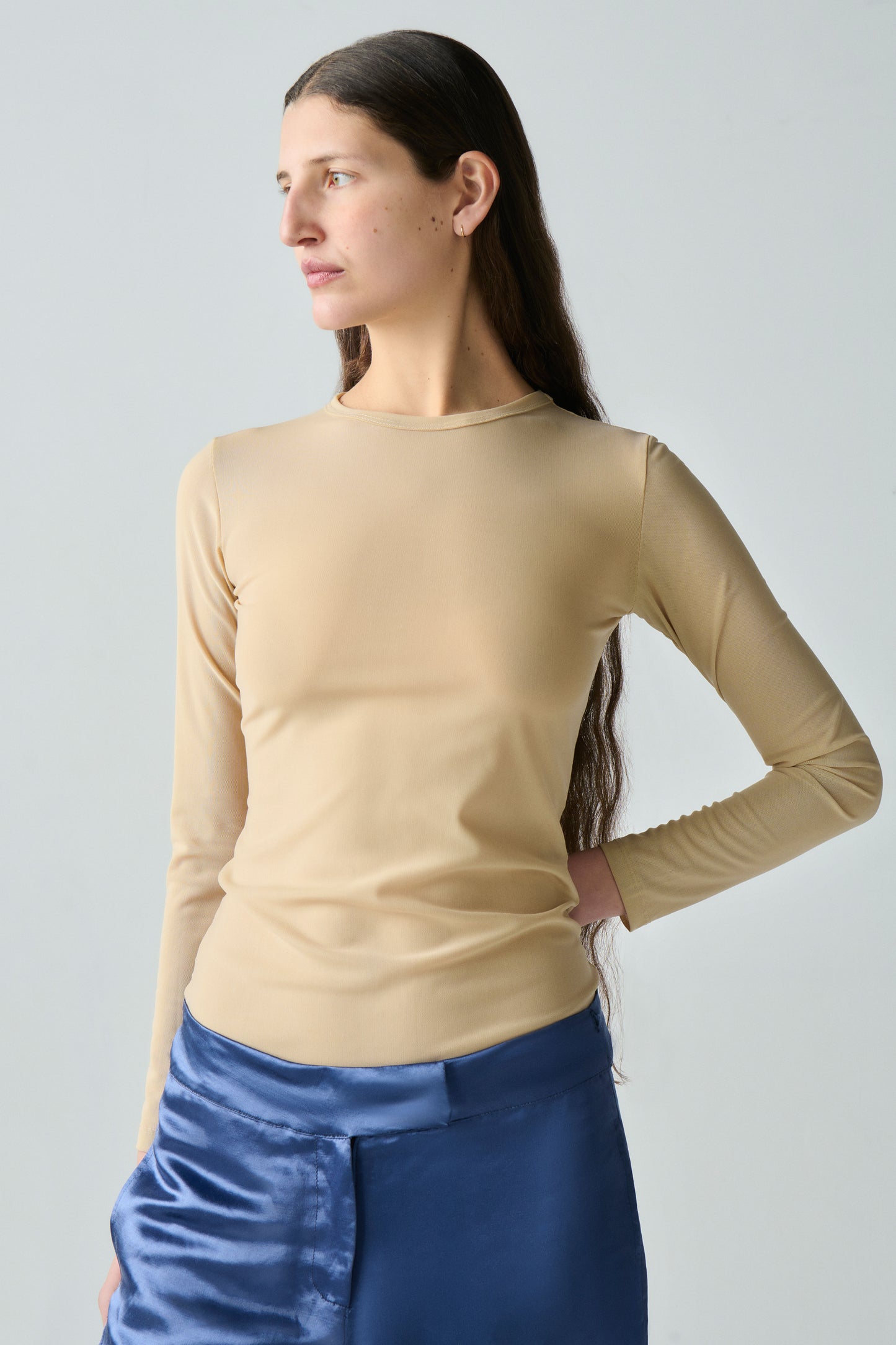 GRACE MESH LONGSLEEVE