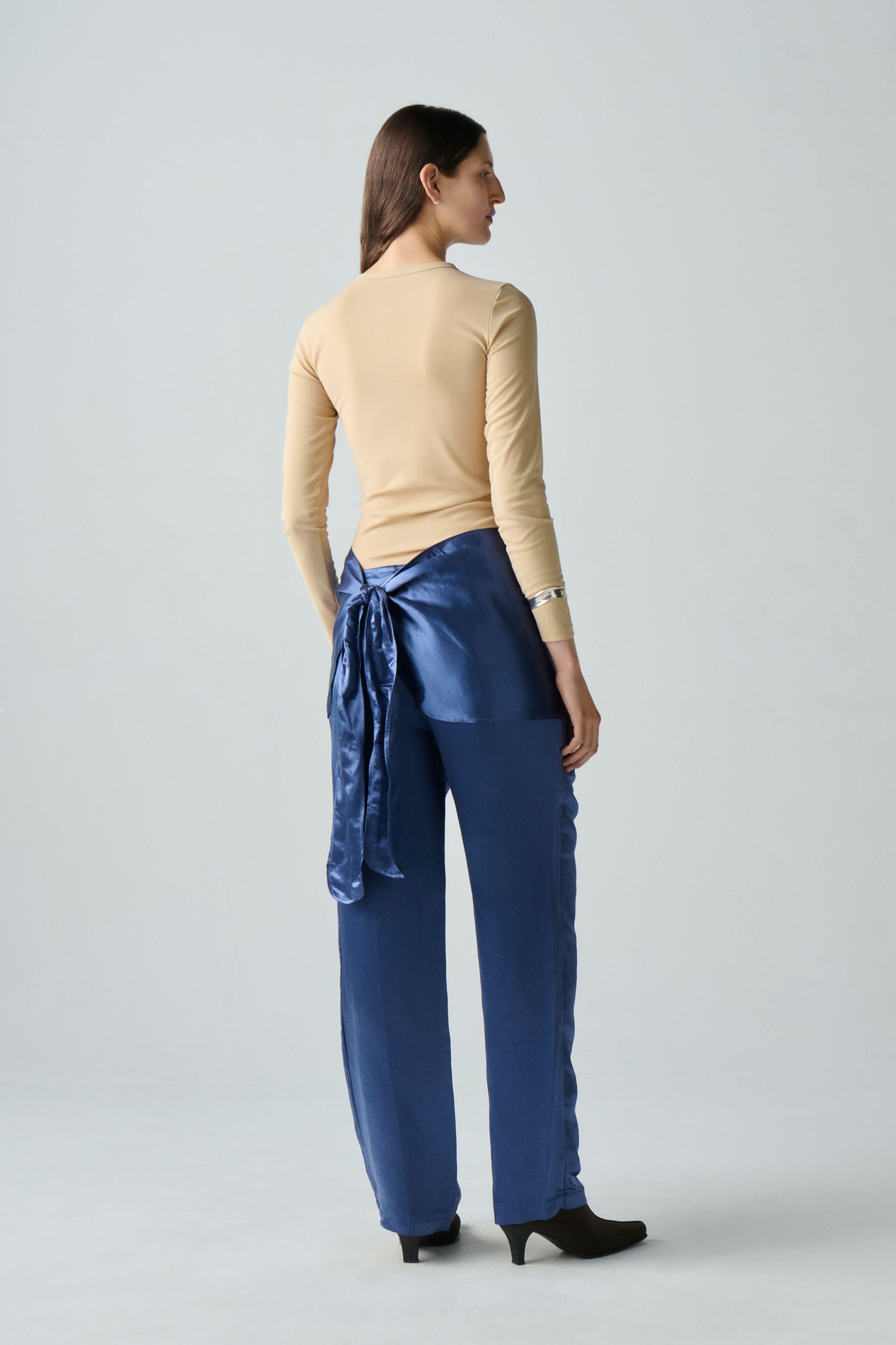 SILK WRAPPED PANTS