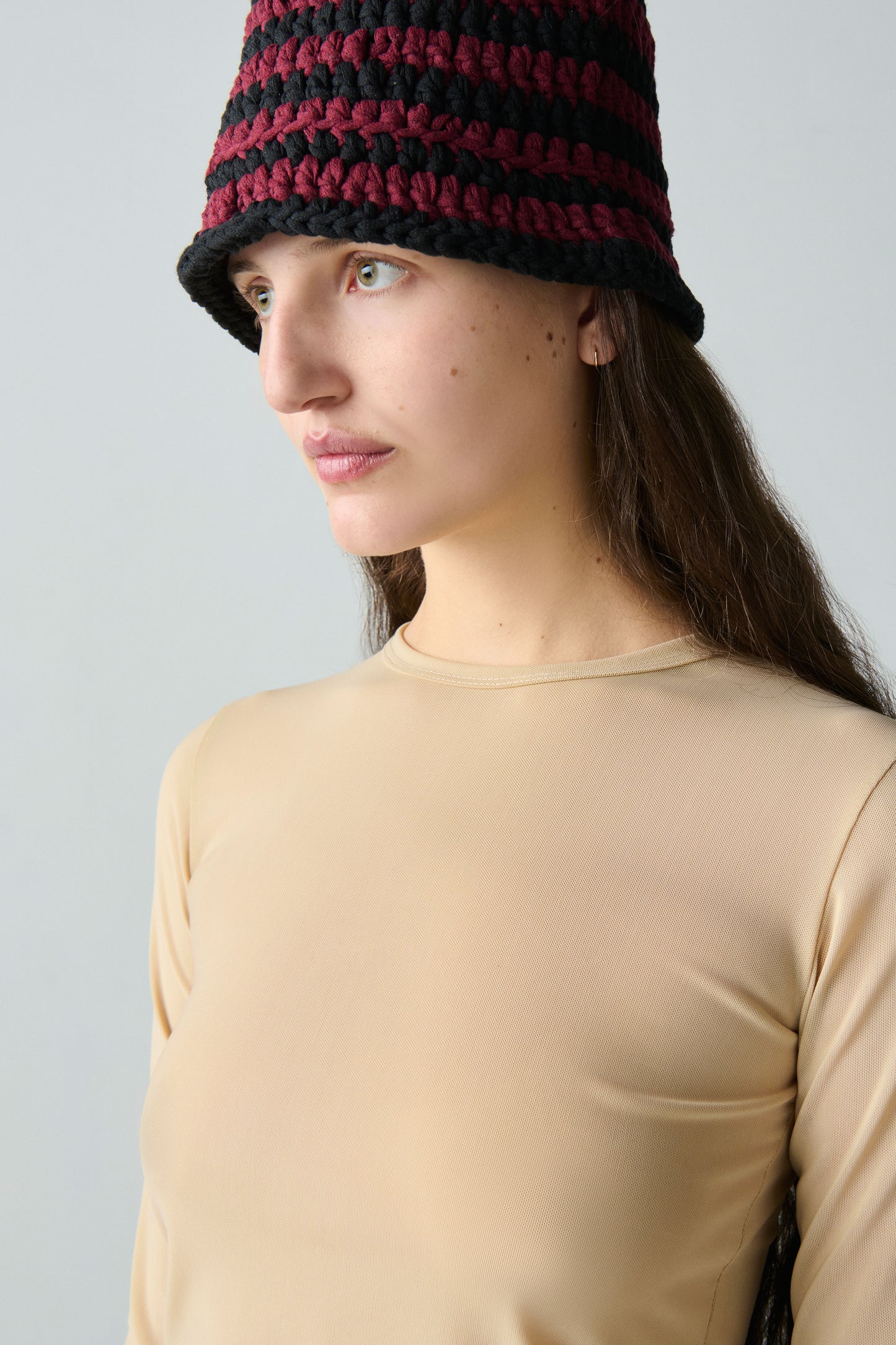 STRIPED HAT 100% recycled