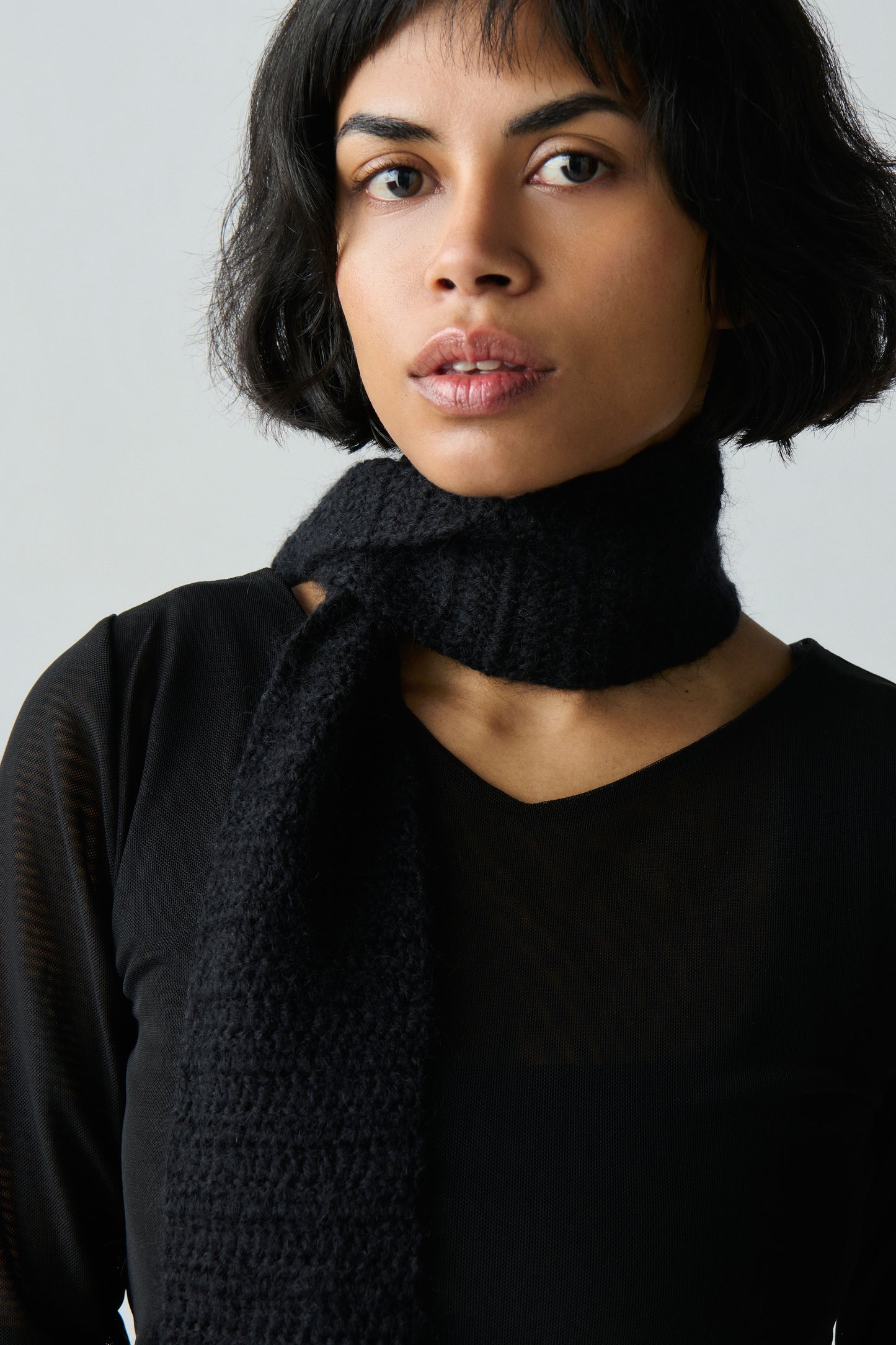 MOHAIR SCARF