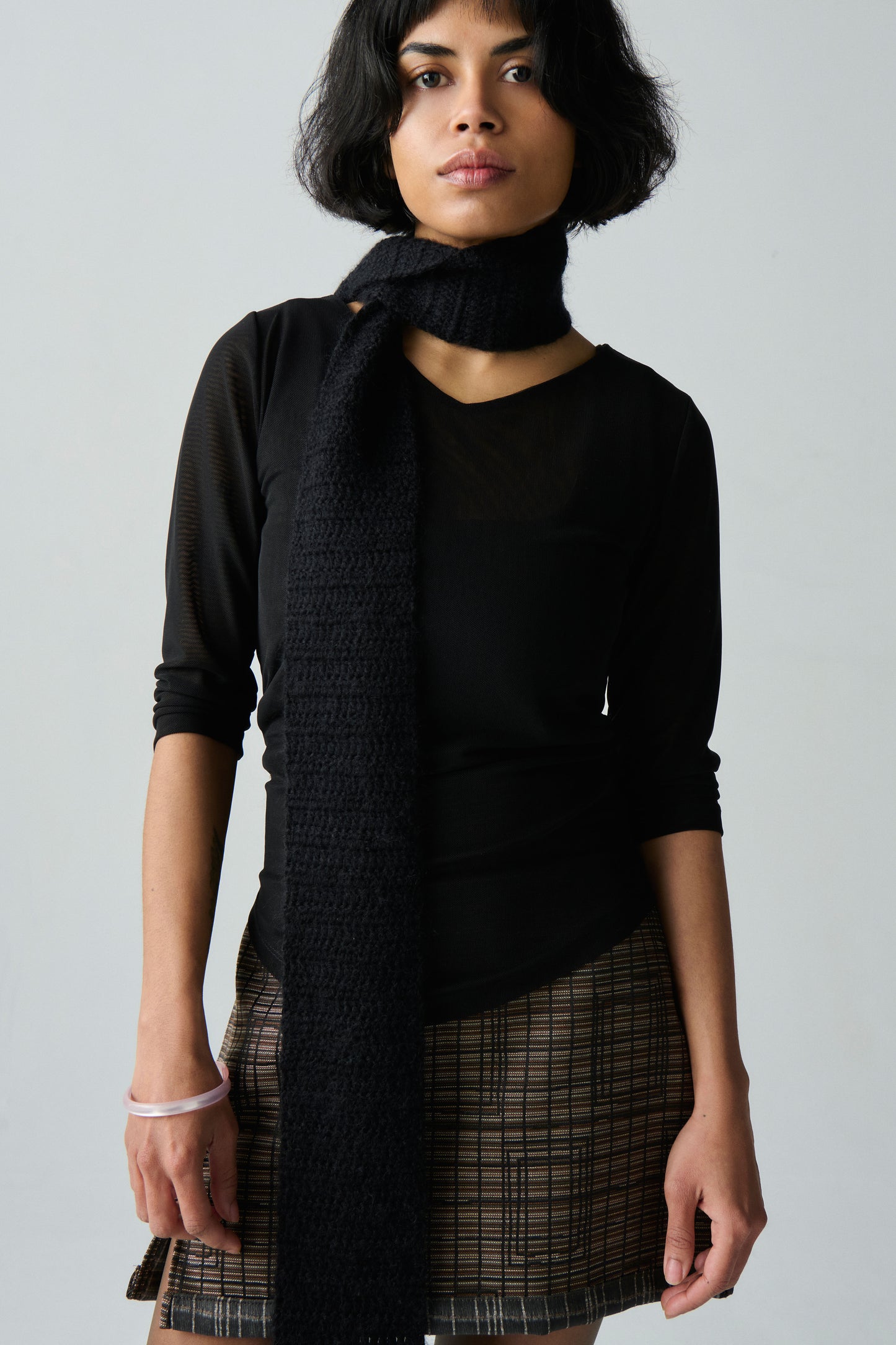 MOHAIR SCARF