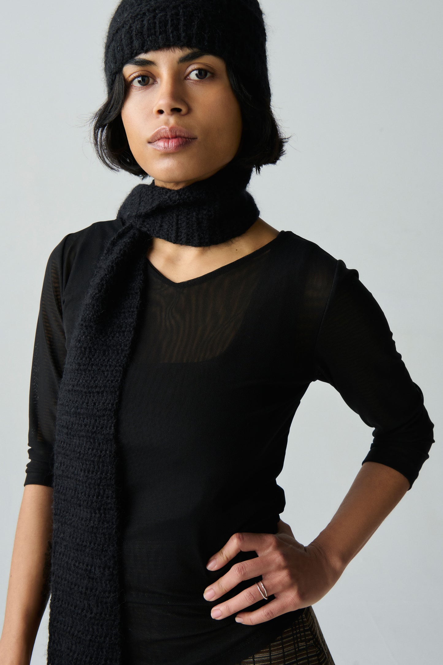 MOHAIR BEANIE