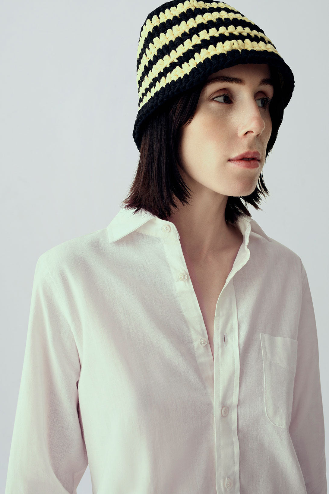 STRIPED HAT 100% recycled