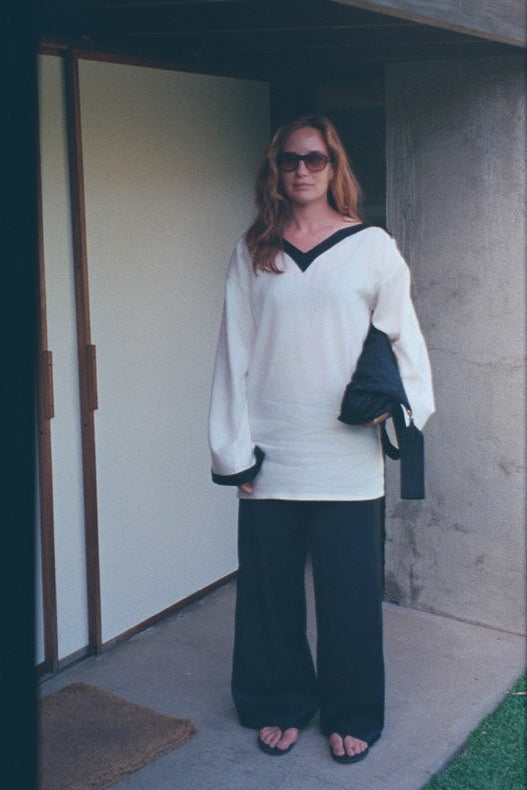 LINEN BLOUSE