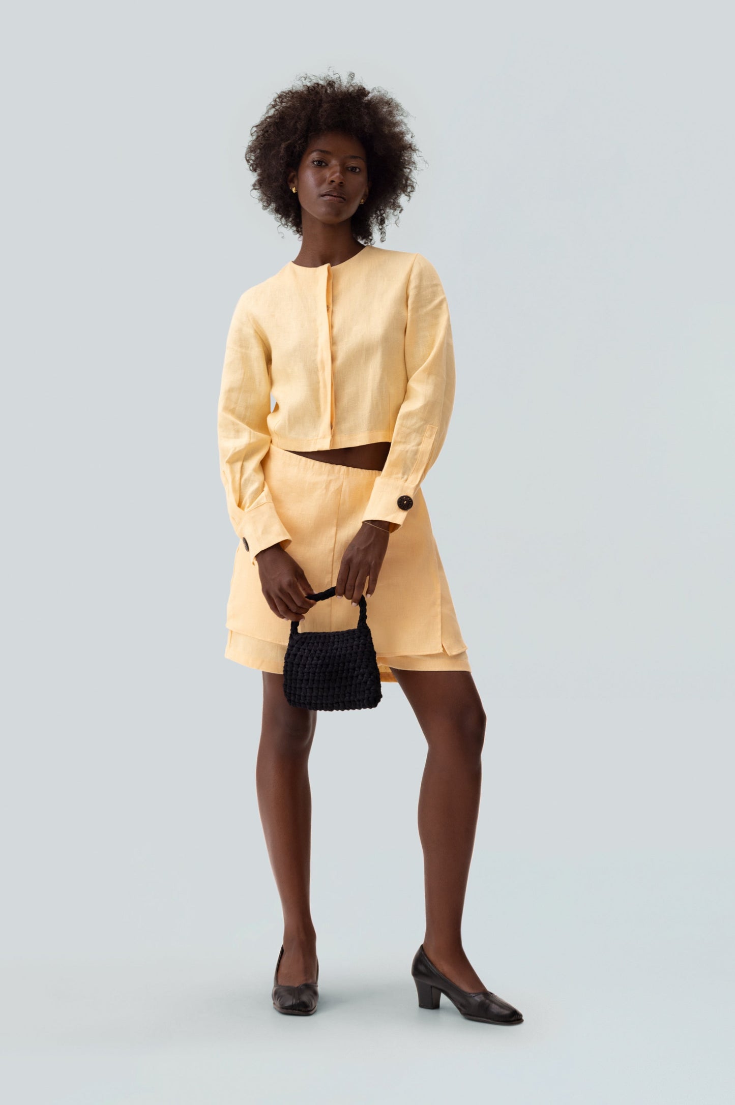LINEN WRAPPED SHORTS