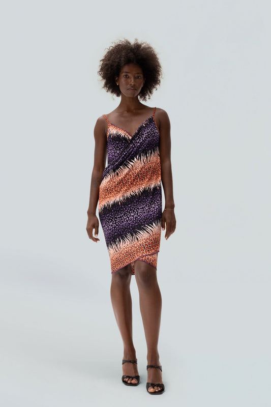WRAPPED BADE DRESS