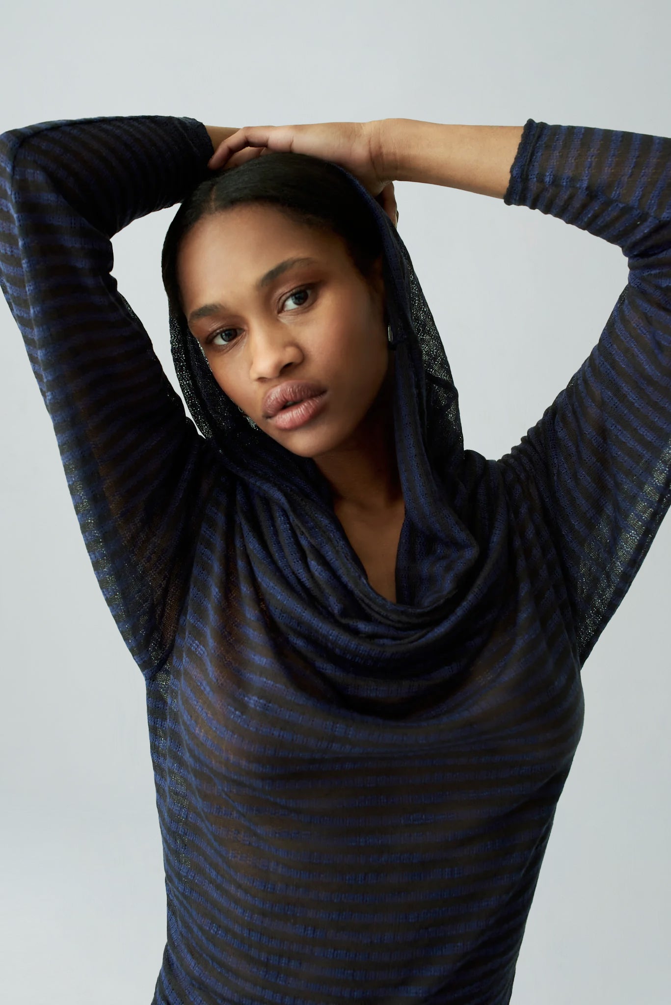 DRAPED PULLOVER