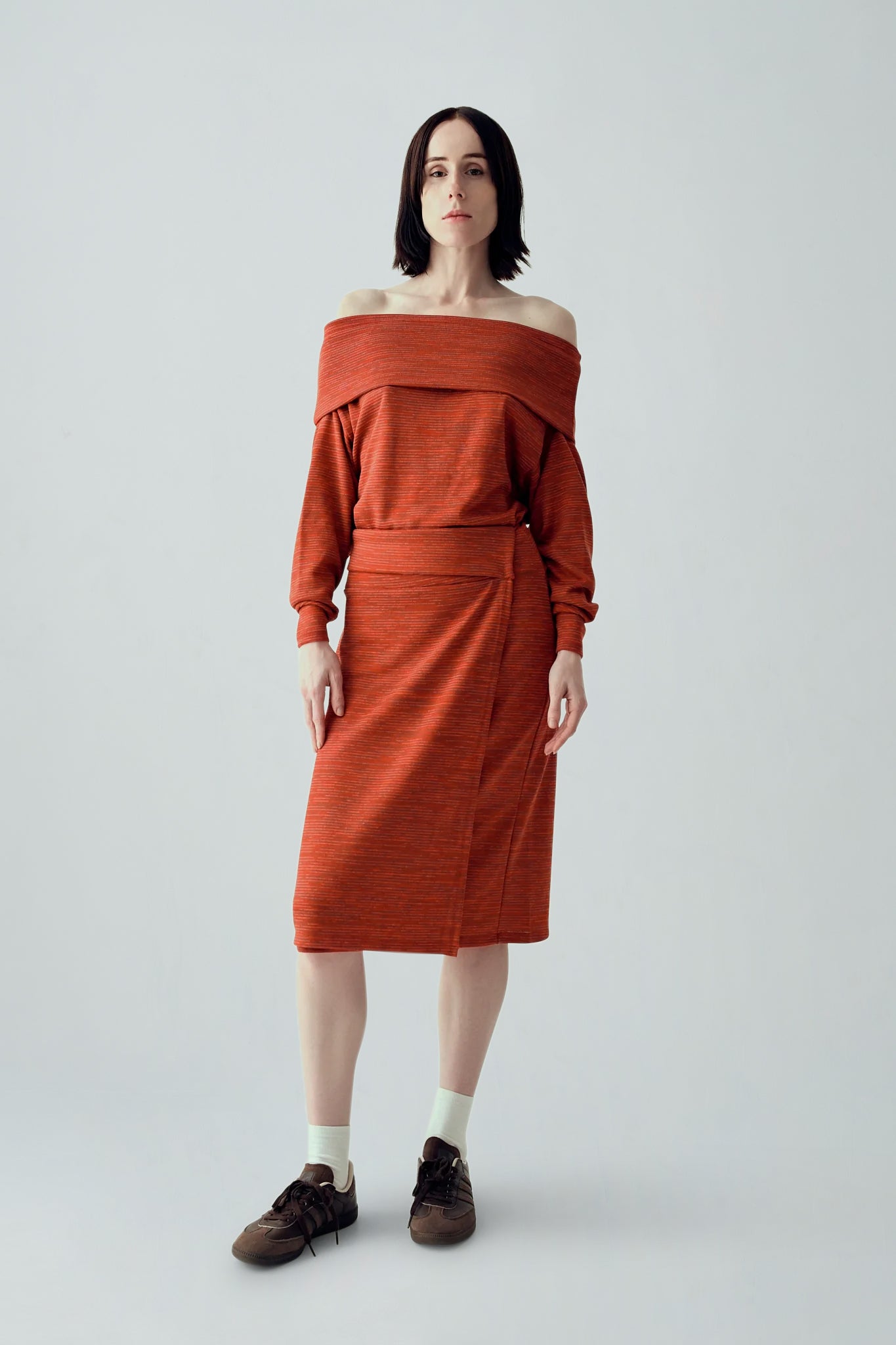 DRAPED PULLOVER