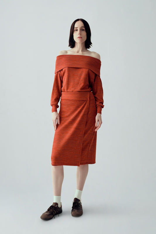 DRAPED PULLOVER