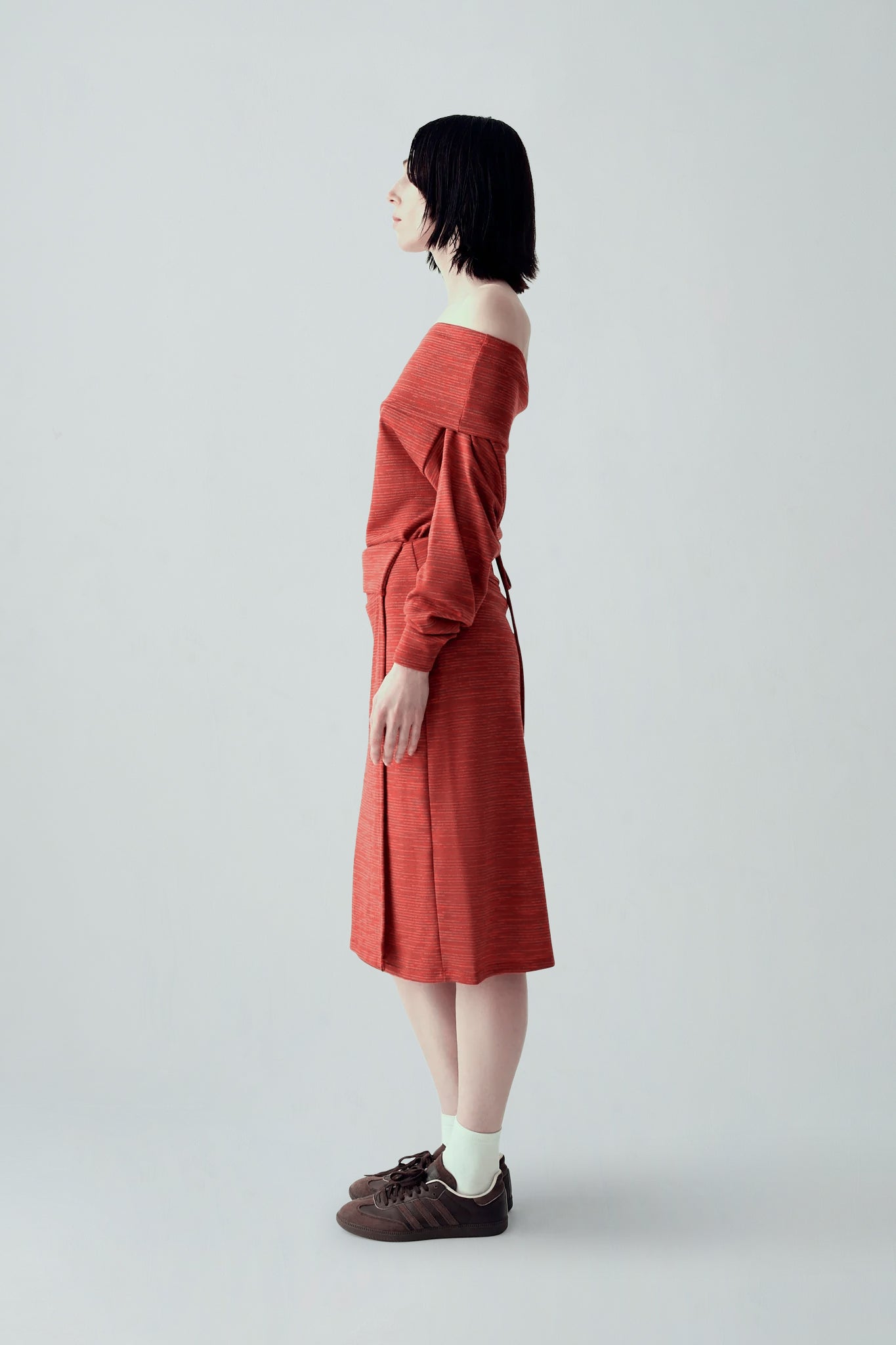 DRAPED PULLOVER