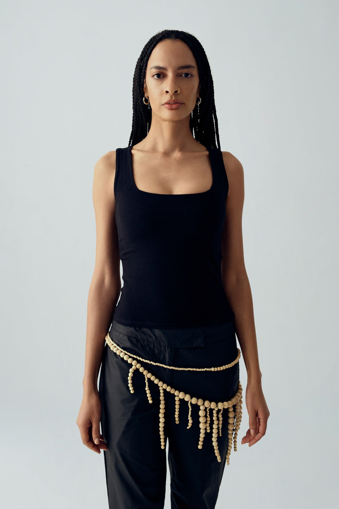 BEADED NECKLACE BELT